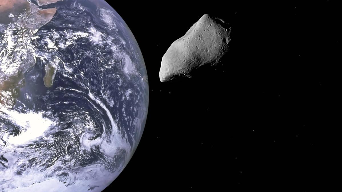 Asteroidentag Besuch aus dem All Zwei Asteroiden fliegen an der Erde